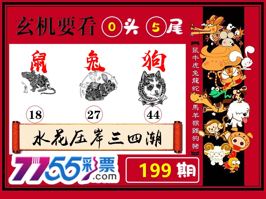 玄机要看 第199期