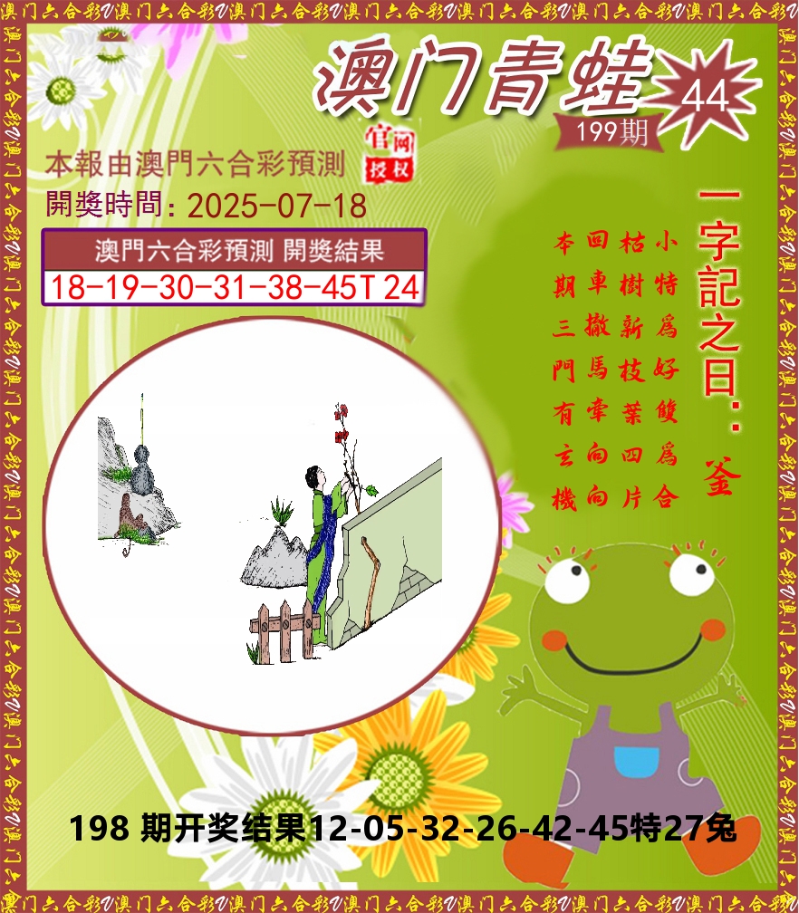 青蛙系列44 第199期