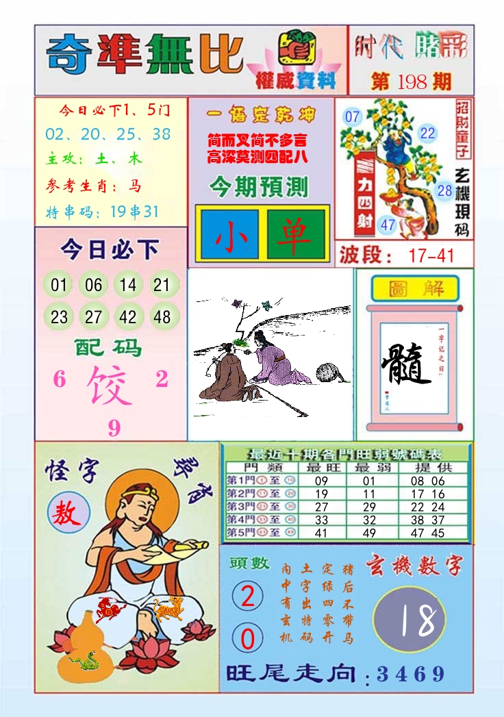 时代赌彩 第199期