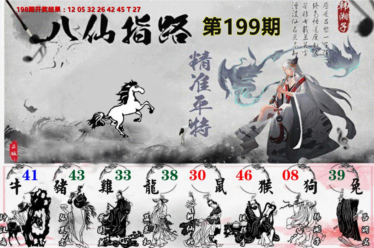 八仙指路 第199期