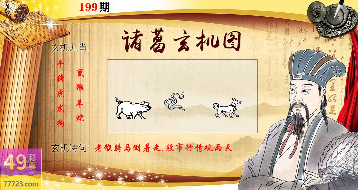 诸葛玄机图 第199期
