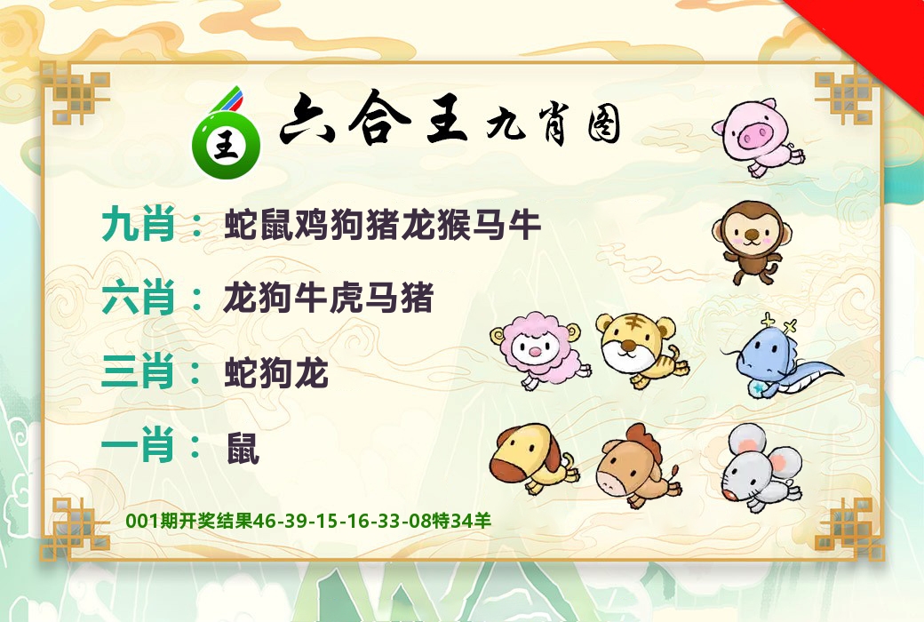 六合王九肖图 第2期