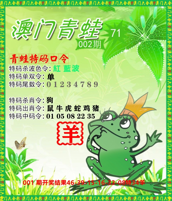 青蛙系列71 第2期