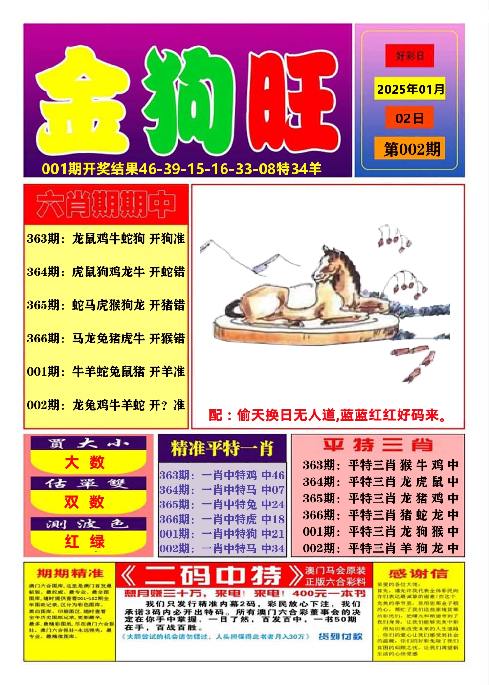 澳门金狗旺A 第2期