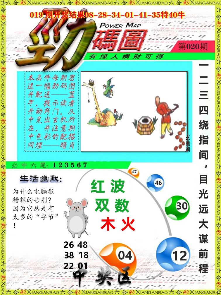 劲码图 第20期