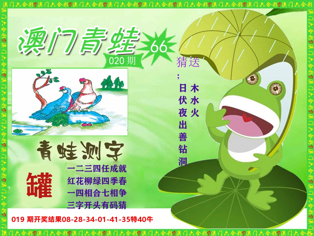 青蛙系列66 第20期