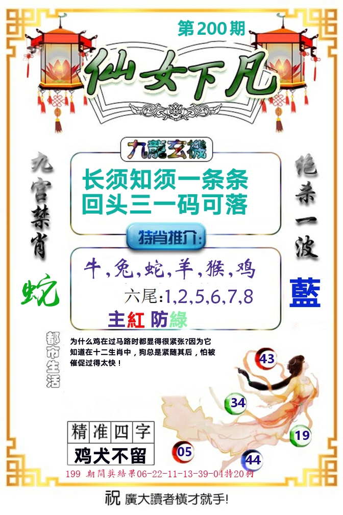 仙女下凡 第200期
