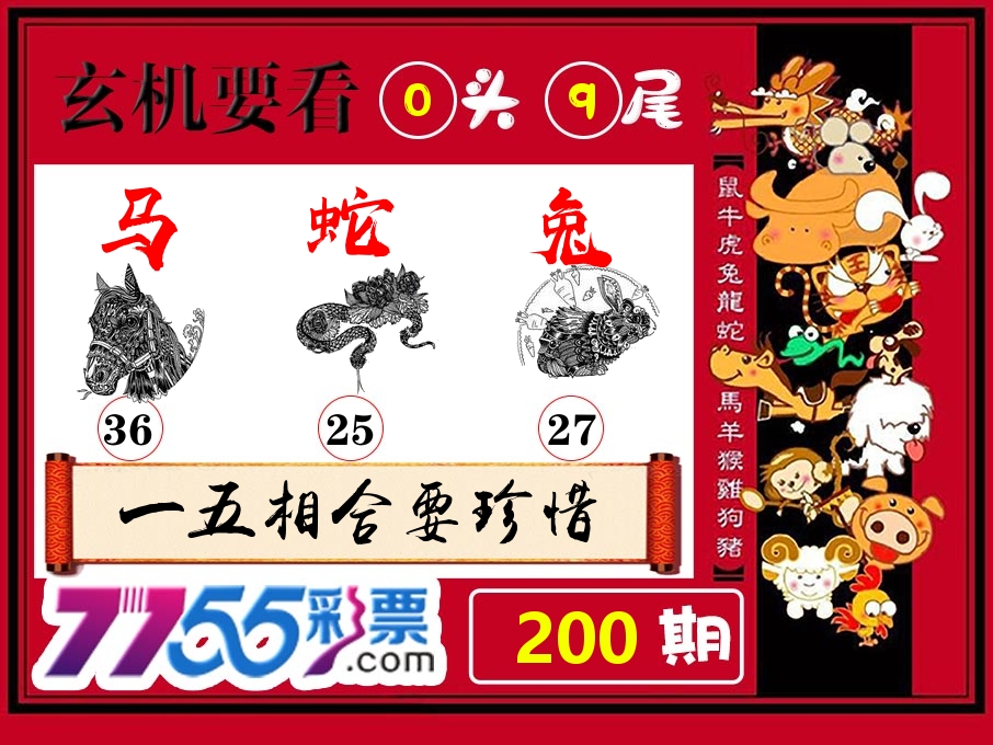 玄机要看 第200期