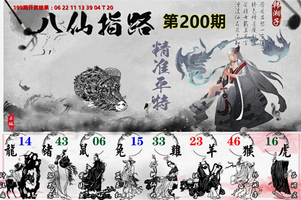 八仙指路 第200期
