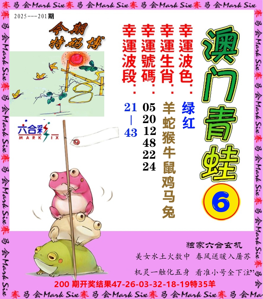 青蛙系列6 第201期