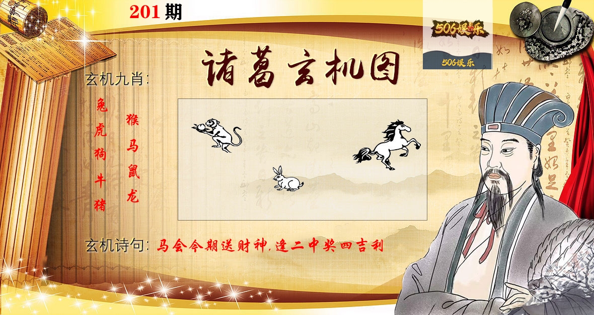 诸葛玄机图 第201期