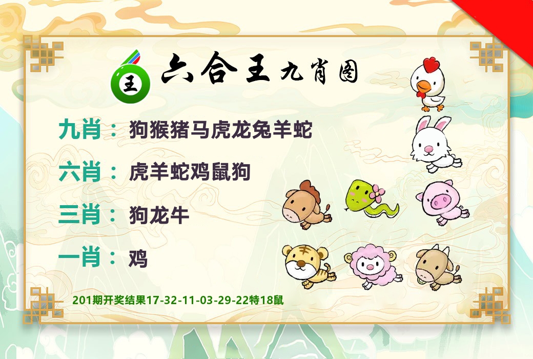 六合王九肖图 第202期