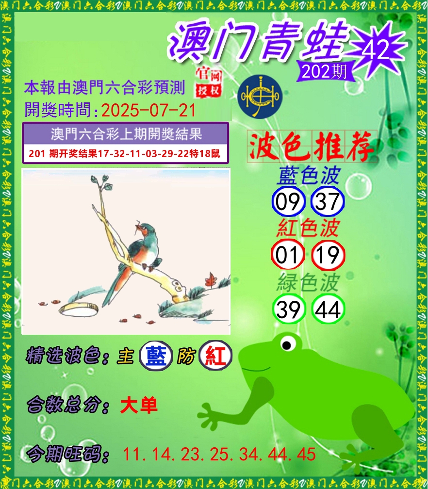 青蛙系列42 第202期