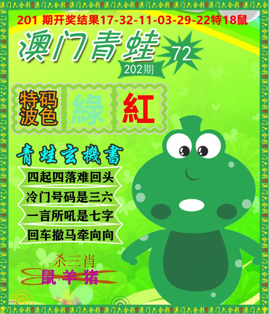 青蛙系列72 第202期