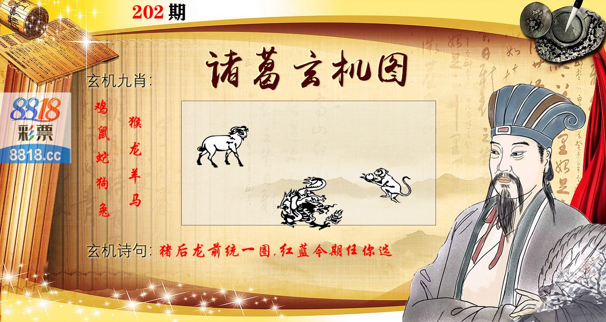 诸葛玄机图 第202期