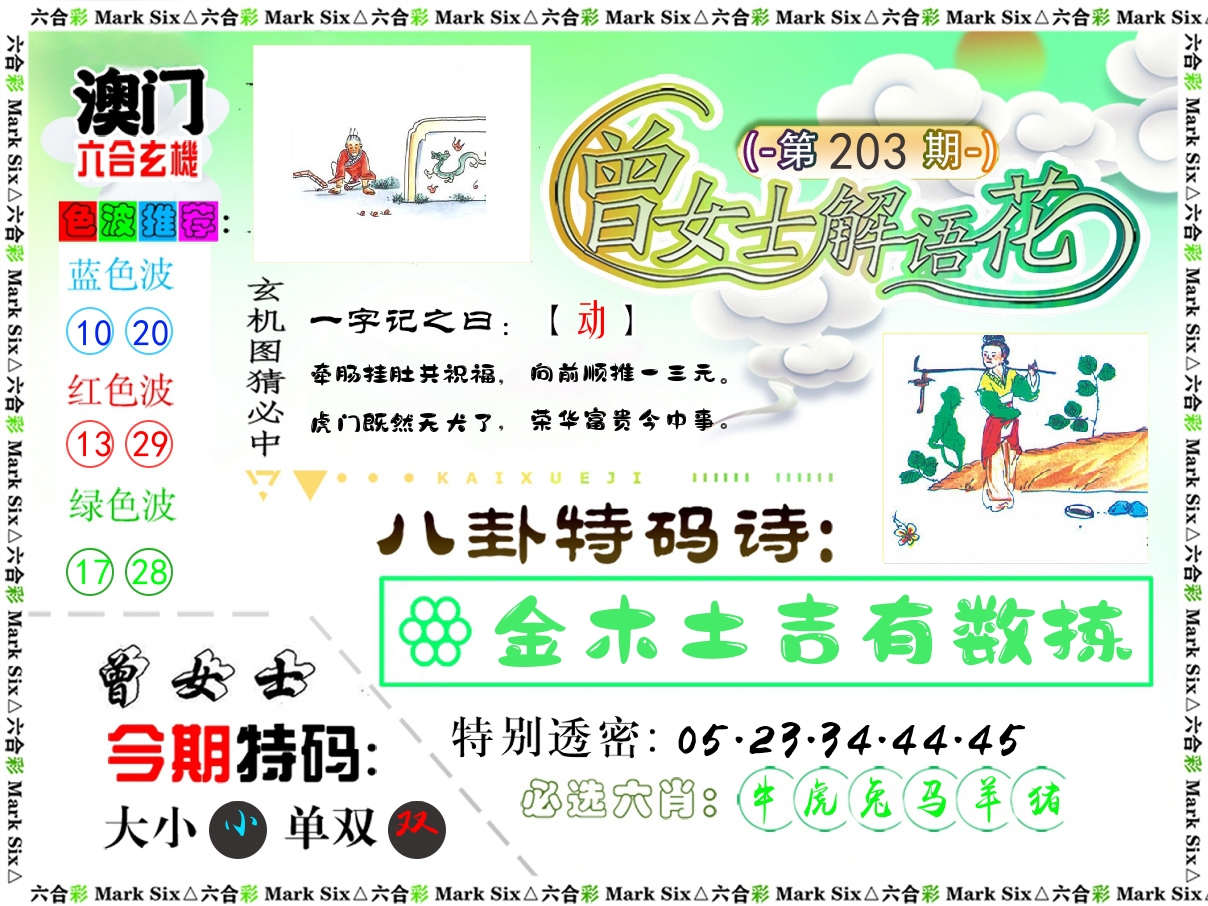 曾女士解语花 第203期