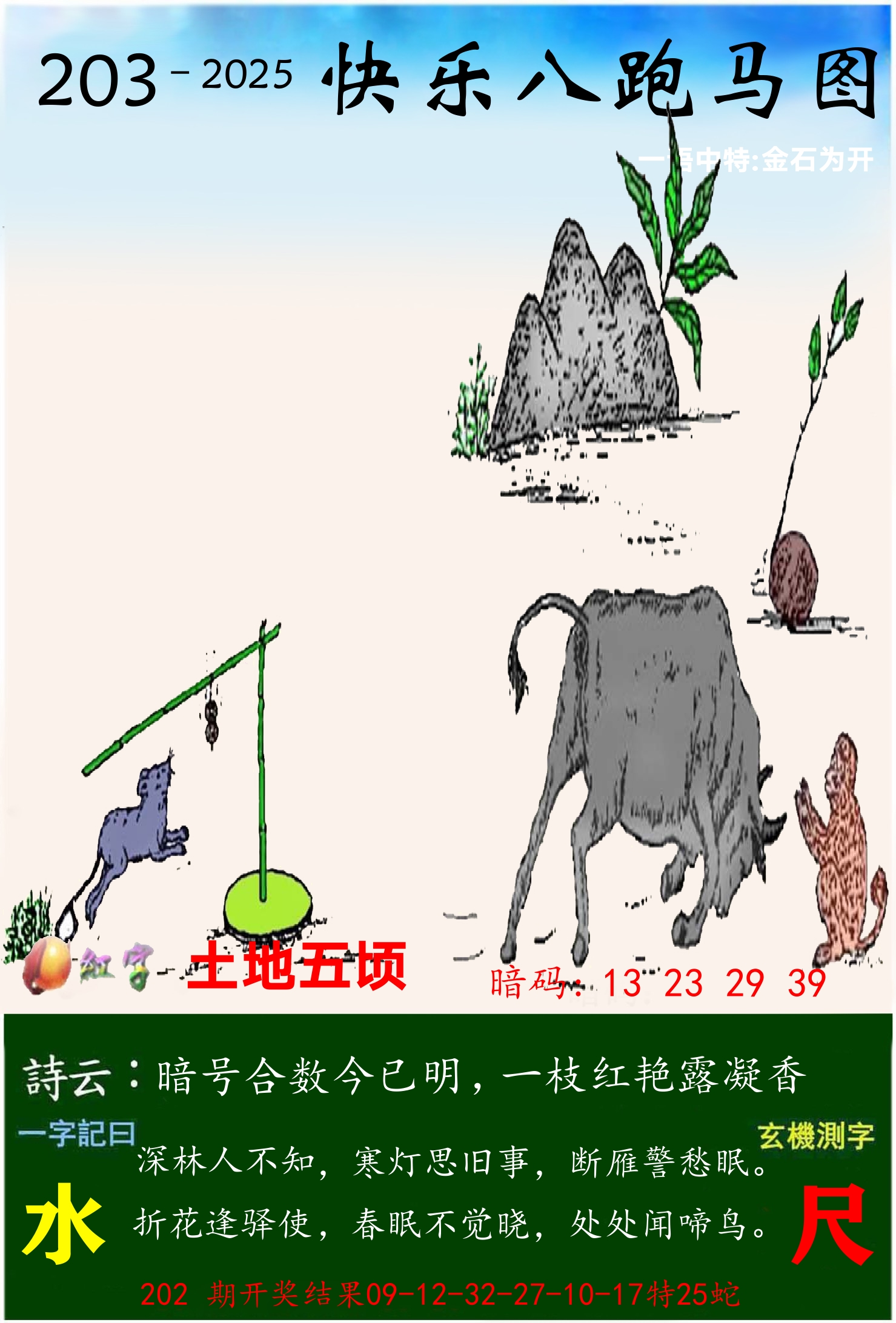 澳门跑马 第203期