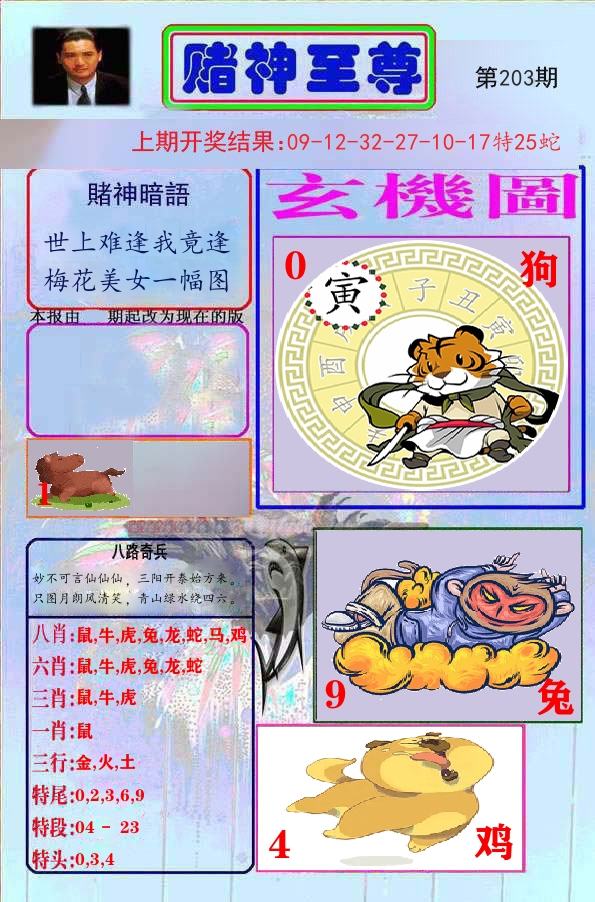 赌神至尊 第203期