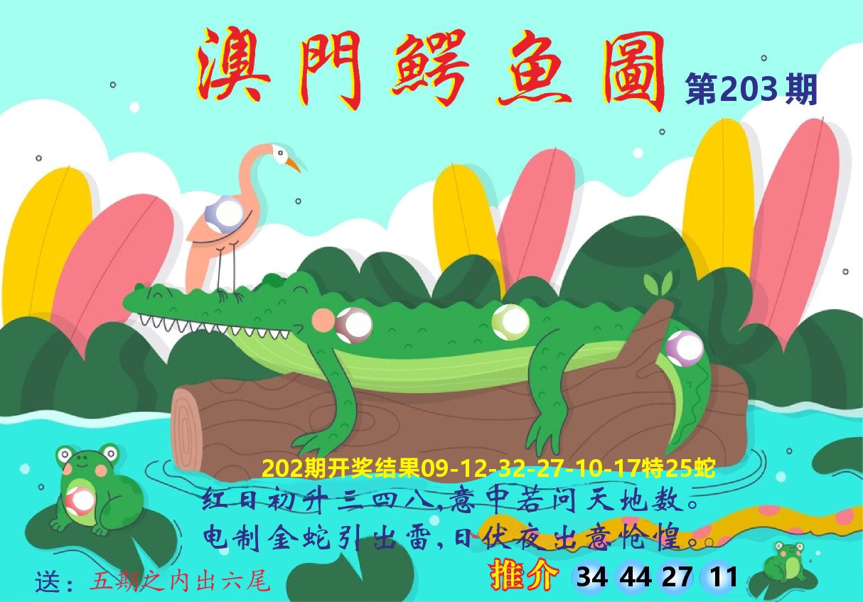 新粤彩A 第203期