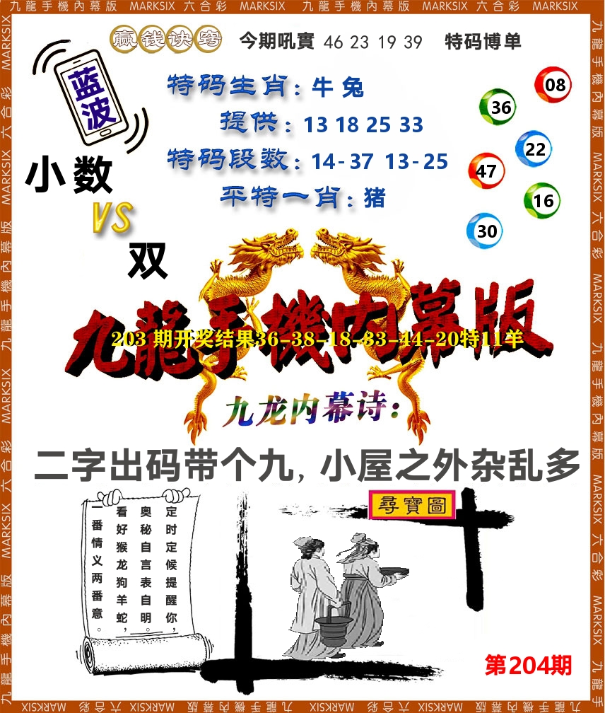 九龙手机内幕 第204期