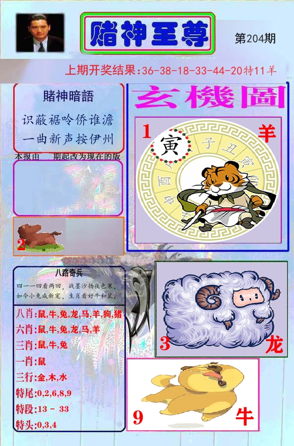 赌神至尊 第204期