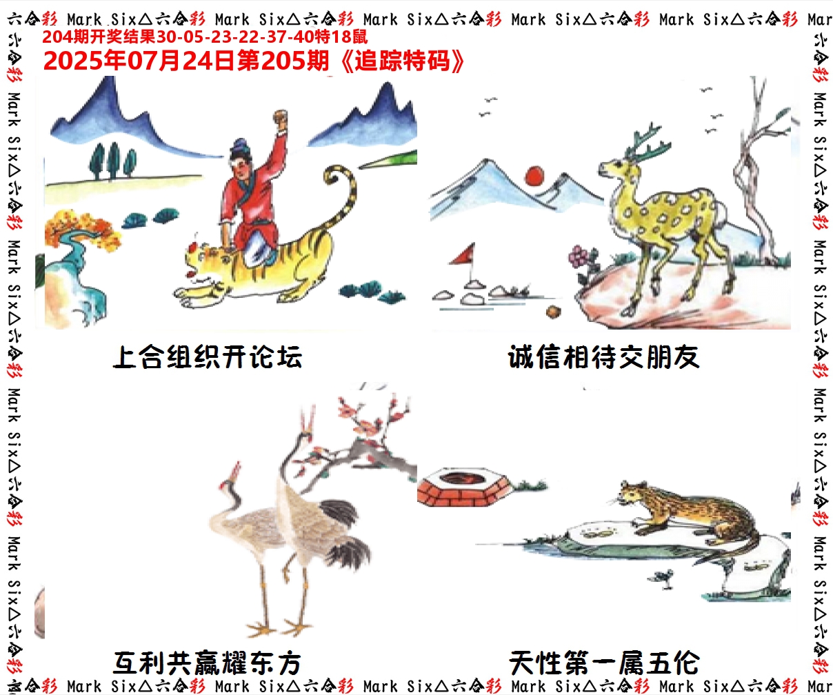 追踪特码 第205期