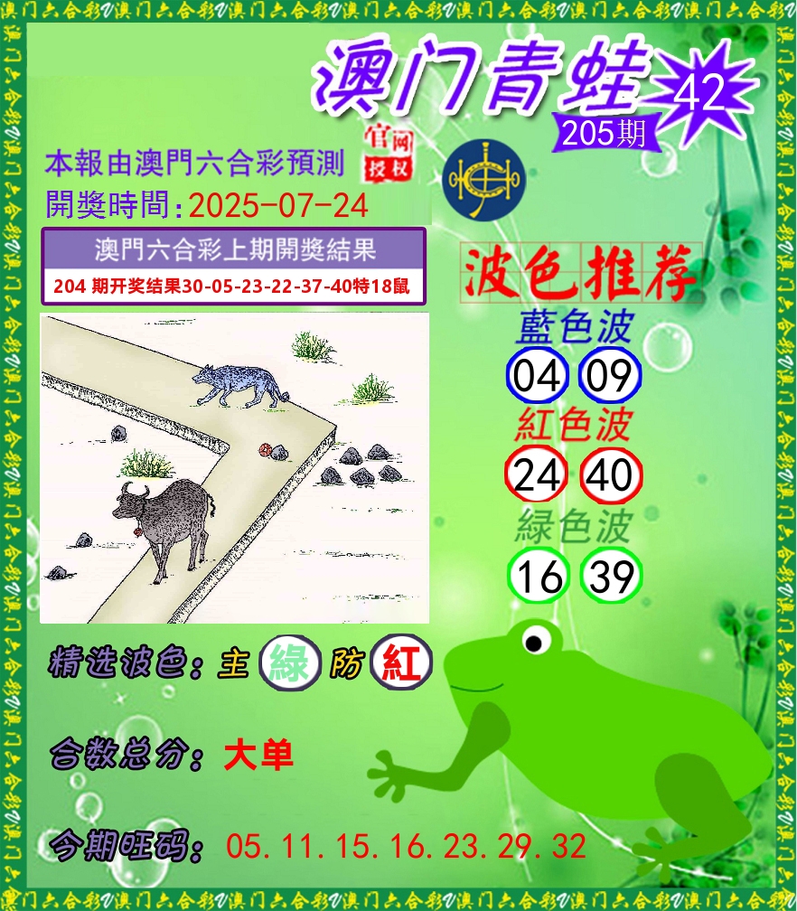 青蛙系列42 第205期