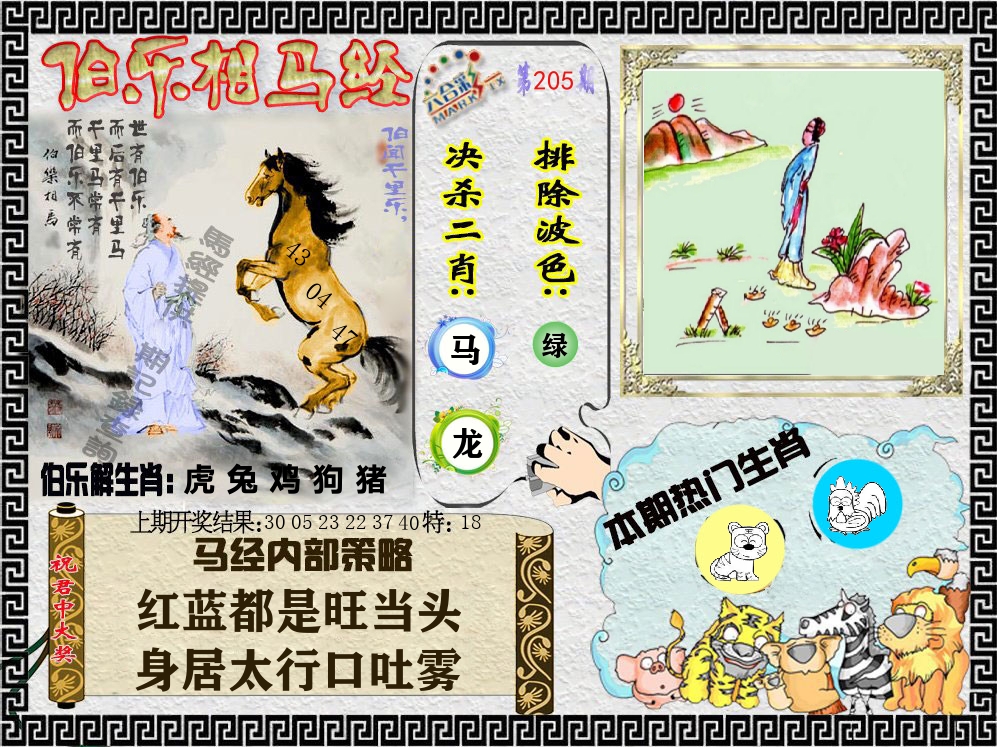 伯乐相马经 第205期