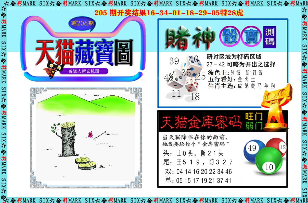 天猫藏宝图 第206期