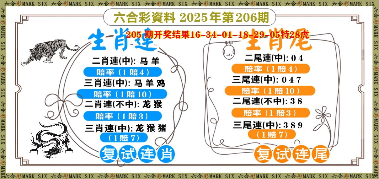复试连 第206期