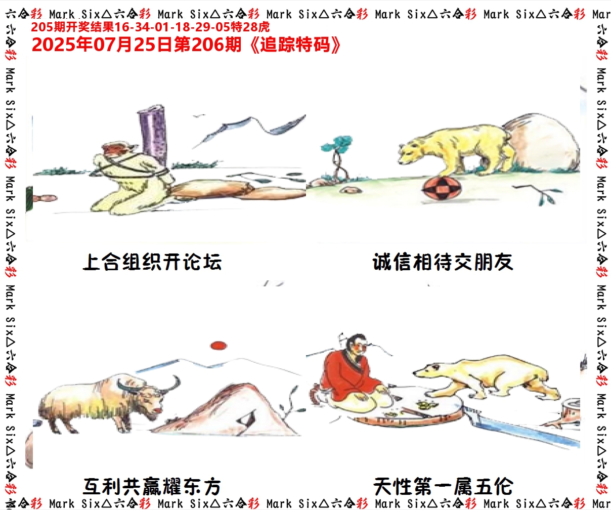 追踪特码 第206期