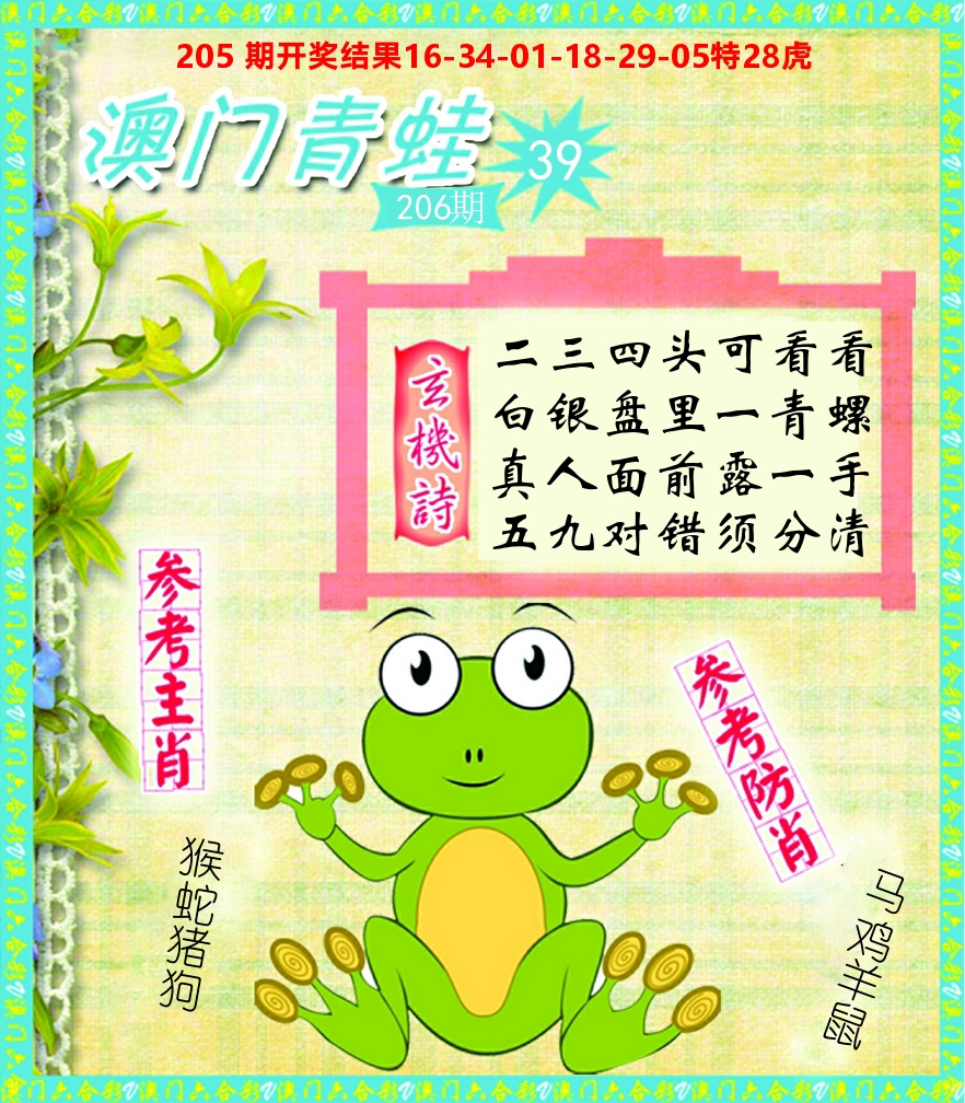 青蛙系列39 第206期