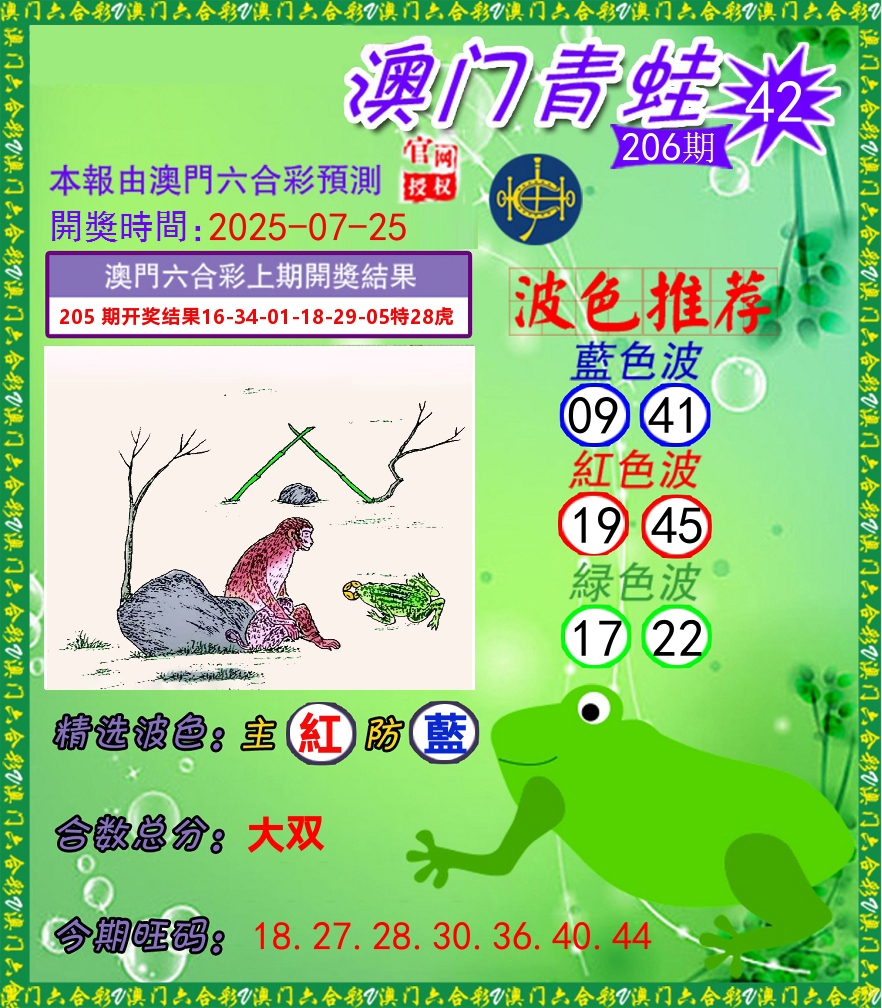青蛙系列42 第206期