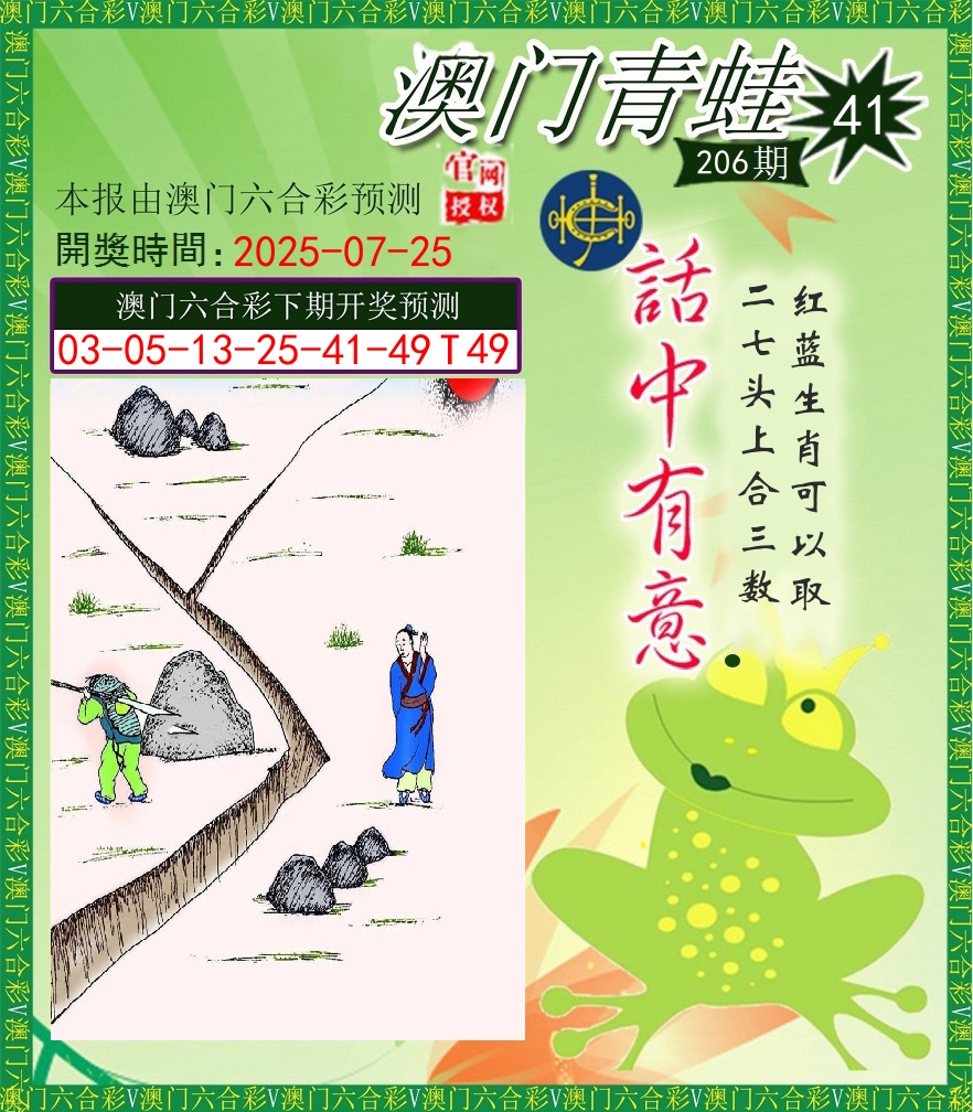 青蛙系列43 第206期