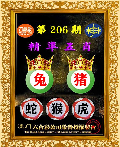 精准五肖 第206期