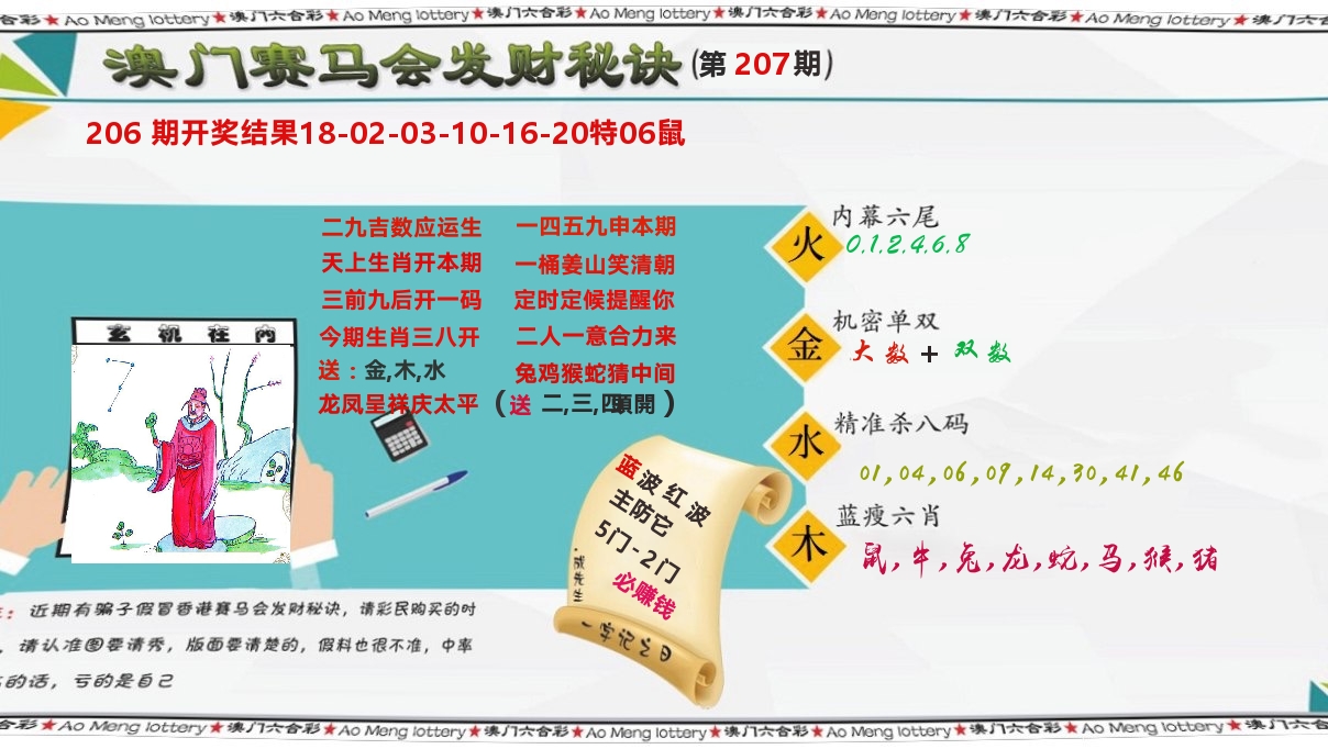 发财秘诀 第207期