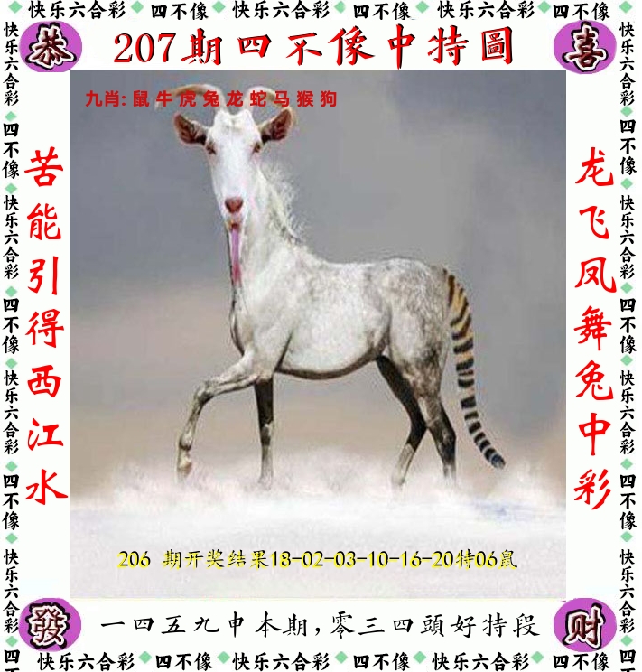 四不像 第207期