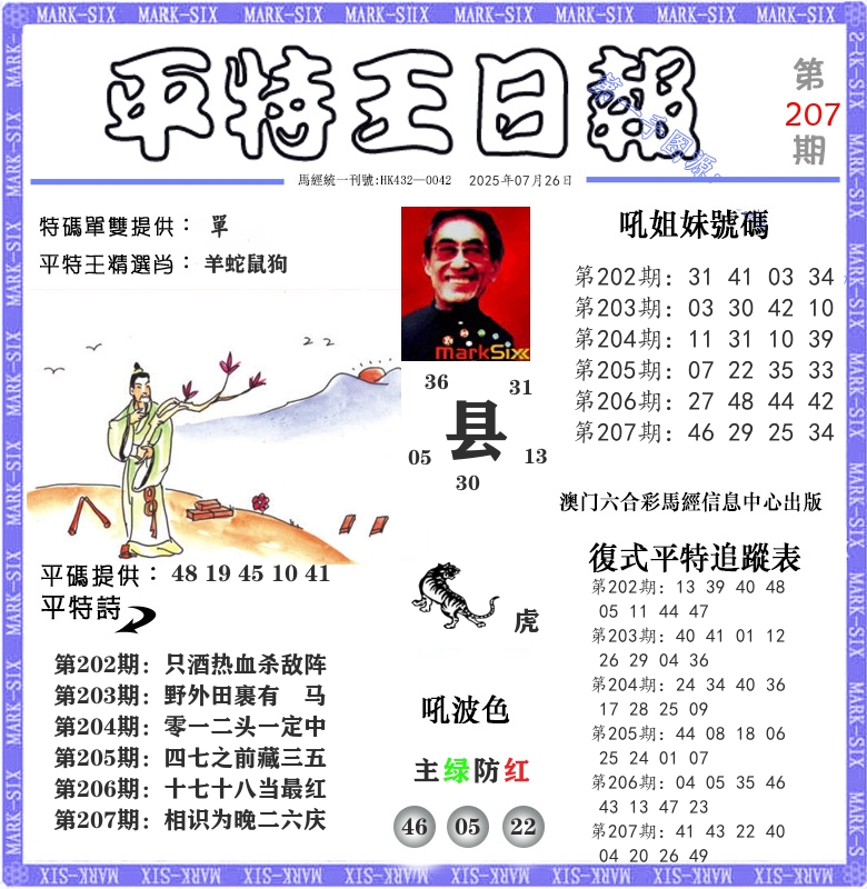 平特王日报 第207期