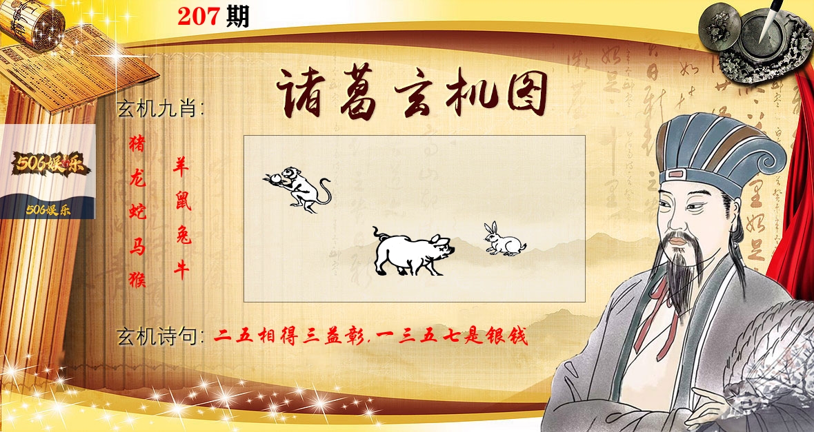 诸葛玄机图 第207期