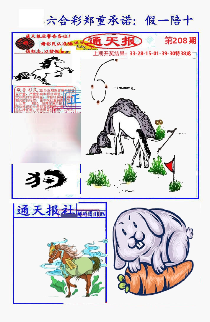 通天报 第208期