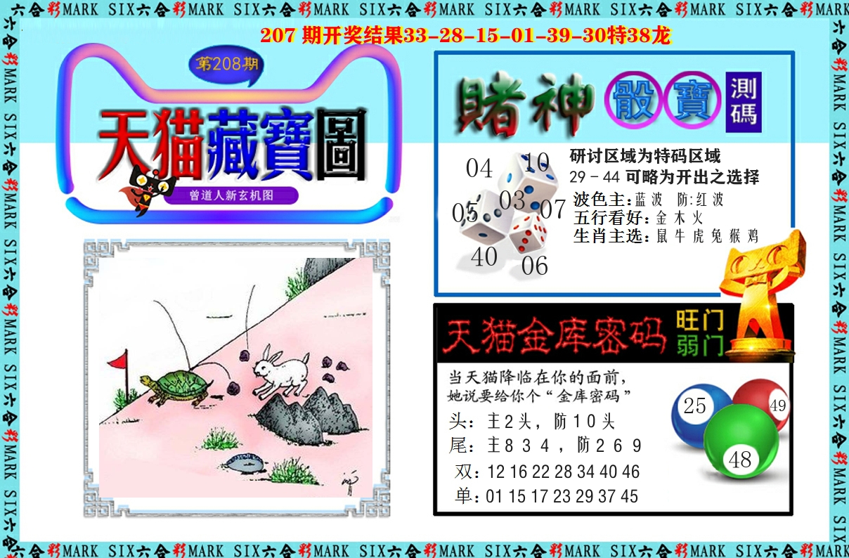 天猫藏宝图 第208期