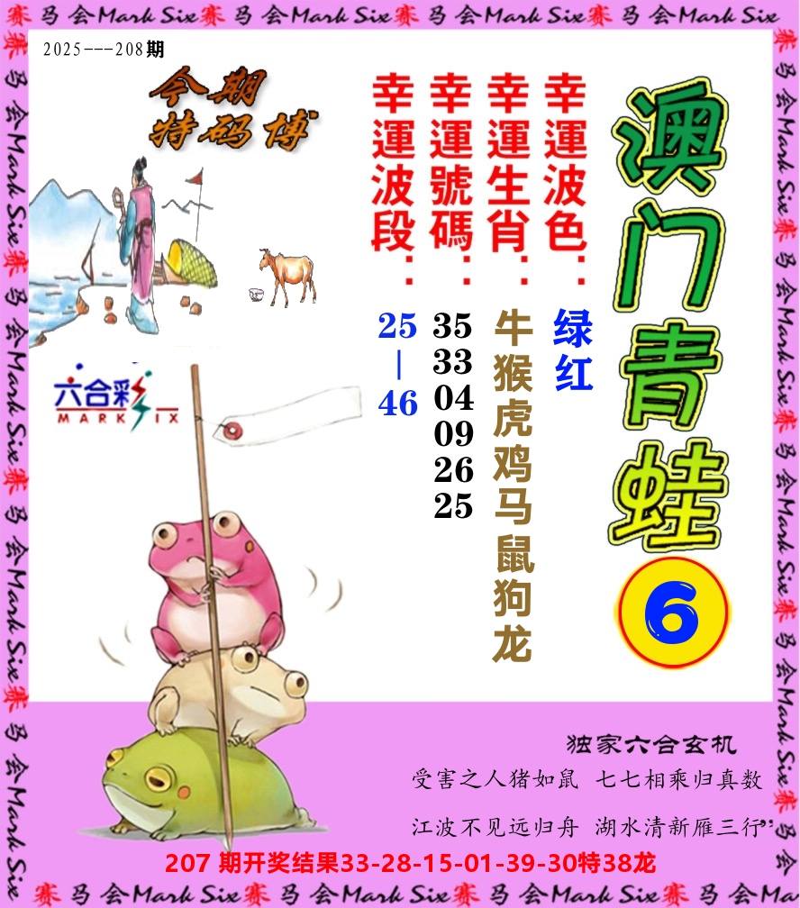 青蛙系列6 第208期