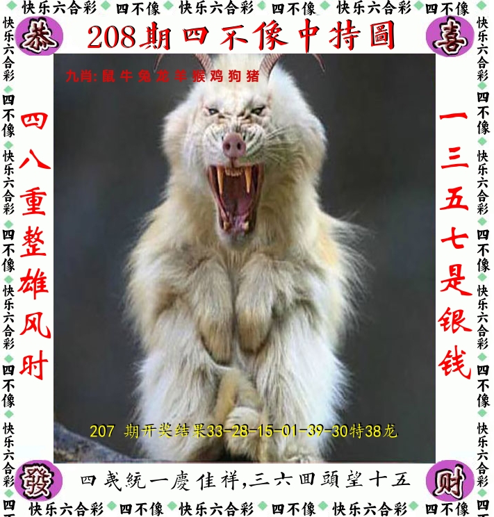 四不像 第208期
