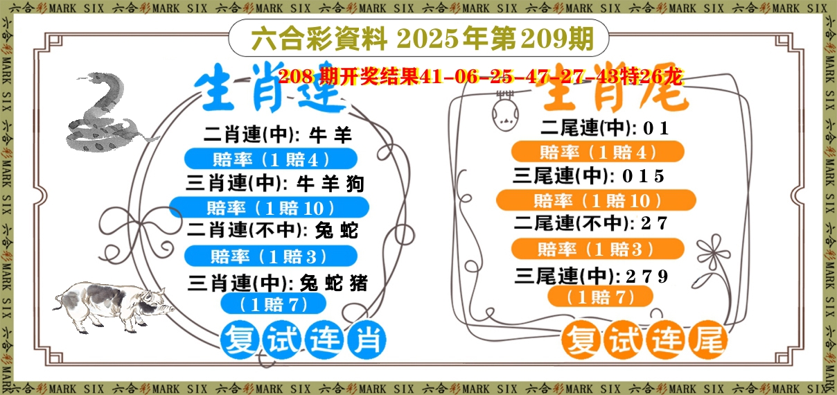复试连 第209期