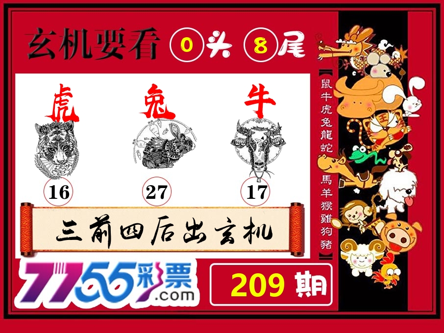 玄机要看 第209期