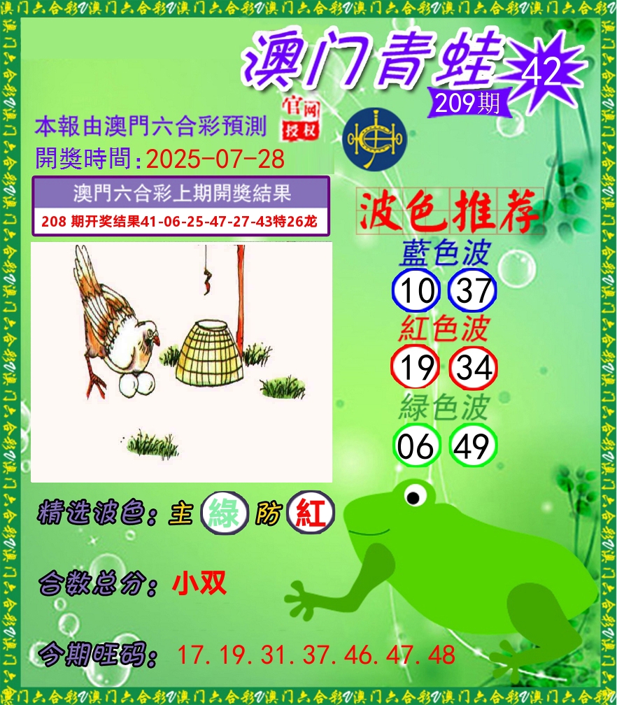 青蛙系列42 第209期