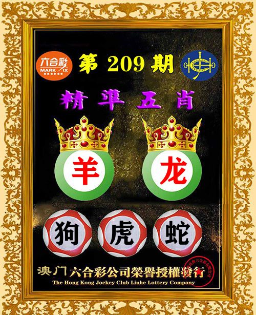 精准五肖 第209期