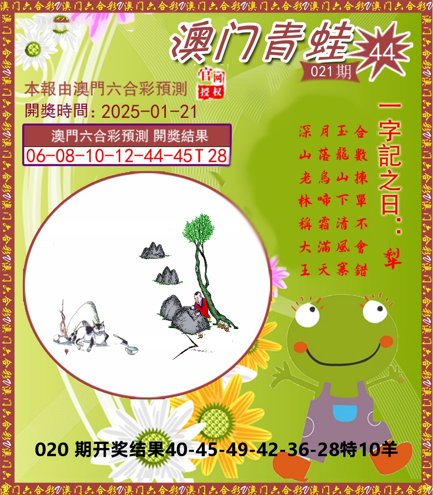 青蛙系列44 第21期
