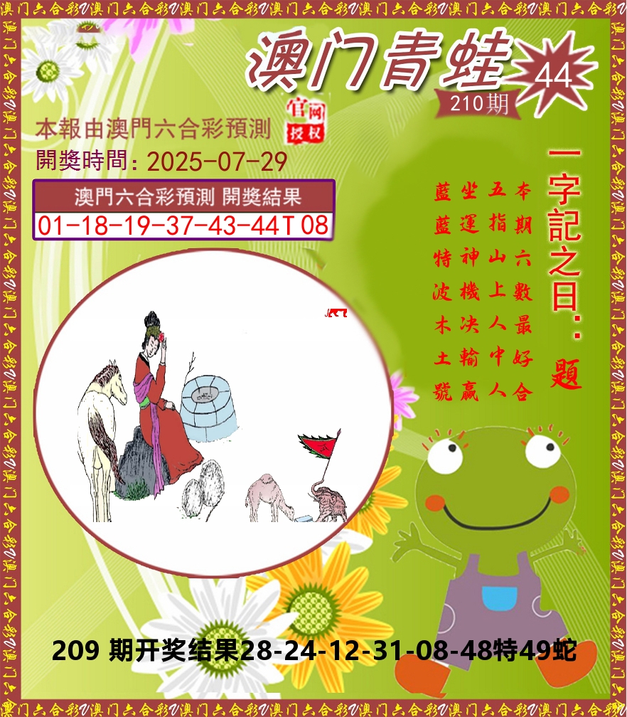 青蛙系列44 第210期