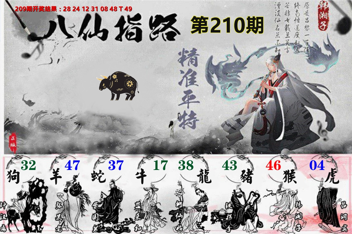 八仙指路 第210期